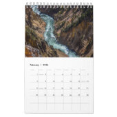 Yellowstone National Park Collectie Wall Agenda Kalender (Feb 2026)