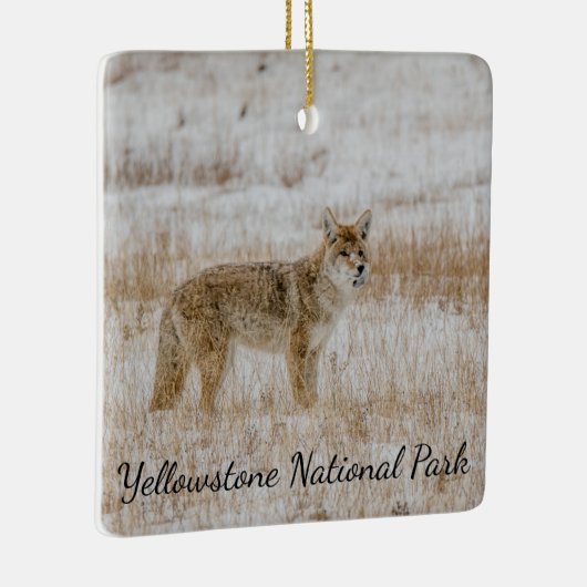 Yellowstone National Park Coyote Ornament (Rechts)