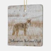 Yellowstone National Park Coyote Ornament (Links)