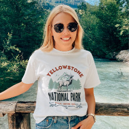 Yellowstone National Park Cute Landscape T-shirt