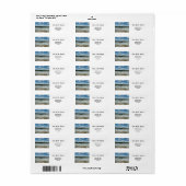 Yellowstone National Park Etiket (Full Sheet)