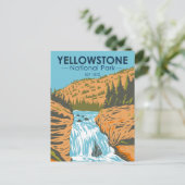 Yellowstone National Park Firehole Herfsten  Briefkaart (Staand voorkant)