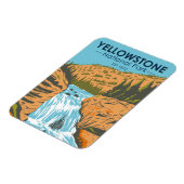 Yellowstone National Park Firehole Herfsten  Magneet (Linkerzijde)