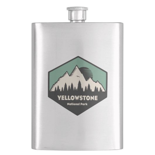 Yellowstone National Park Flacon (Voorkant)
