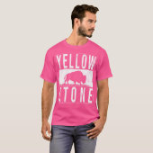 Yellowstone National Park for Hiking and Camping T-shirt (Voorkant volledig)
