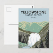 Yellowstone National Park Gibbon Herfst Briefkaart (Voorkant / Achterkant)