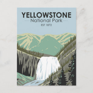 Yellowstone National Park Gibbon Herfst  Briefkaart