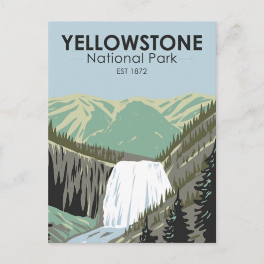Yellowstone National Park Gibbon Herfst Briefkaart (Voorkant)