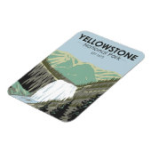 Yellowstone National Park Gibbon Herfst Magneet (Linkerzijde)