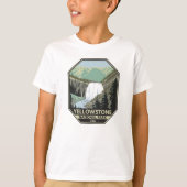 Yellowstone National Park Gibbon Herfst T-shirt (Voorkant)