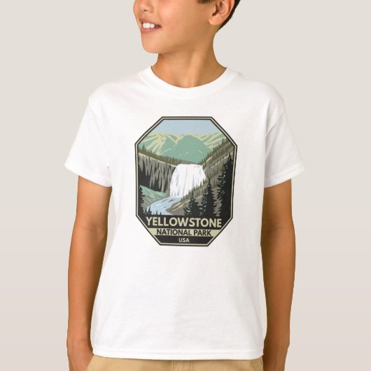 Yellowstone National Park Gibbon Herfst  T-shirt (Voorkant)