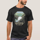 Yellowstone National Park Gibbon Herfst  T-shirt (Voorkant)