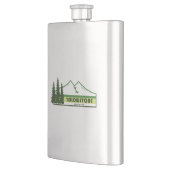 Yellowstone National Park Green Stripes Flacon (Links)