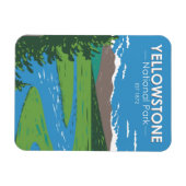 Yellowstone National Park Hayden Valley  Magneet (Horizontaal)