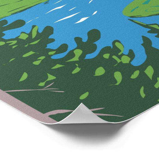 Yellowstone National Park Hayden Valley  Poster (Hoek)