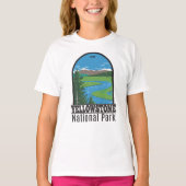 Yellowstone National Park Hayden Valley  T- T-shirt (Voorkant)