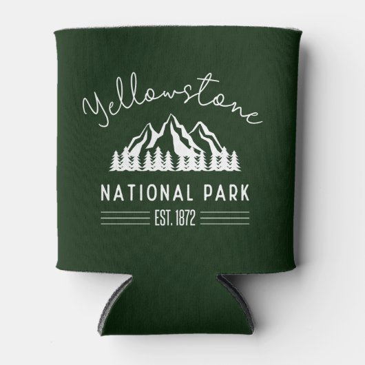 Yellowstone National Park Hiking Camping Blikjeskoeler (Voorkant)