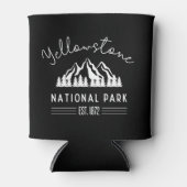 Yellowstone National Park Hiking Camping Blikjeskoeler (Voorkant)