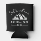 Yellowstone National Park Hiking Camping Blikjeskoeler (Achterkant)