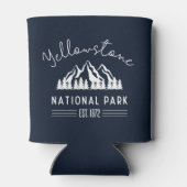 Yellowstone National Park Hiking Camping Blikjeskoeler (Achterkant)