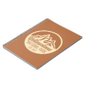 Yellowstone National Park Hiking Camping Notitieboek (Linkerzijde)