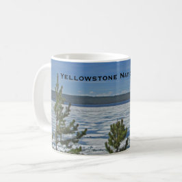 Yellowstone National Park Icy Water Bevroren Meer Koffiemok