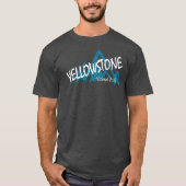 Yellowstone National Park in Wyoming Montana T-shirt (Voorkant)