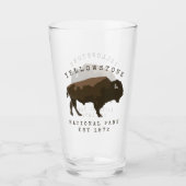 Yellowstone National Park is een nationaal park me Glas (Voorkant)