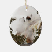 Yellowstone National Park is geweldig! Keramisch Ornament (Rechts)
