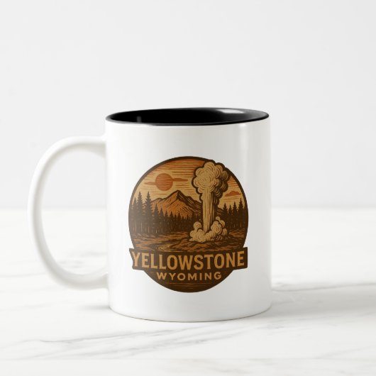 Yellowstone National Park Keramische Mok (Links)