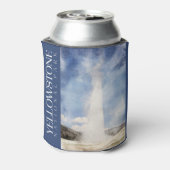 Yellowstone National Park Koelbox Blikjeskoeler (Blikje Achterkant)