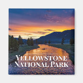 Yellowstone National Park Koelkast Magnet (Voorkant)