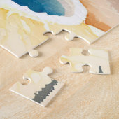 Yellowstone National Park | Landschap Aquarel Legpuzzel (Zijkant)