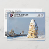 Yellowstone National Park - Liberty Pet Briefkaart (Voorkant / Achterkant)