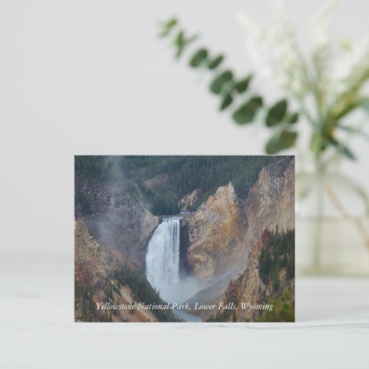 Yellowstone National Park, Lower Fa. Briefkaart (Staand voorkant)
