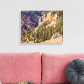 Yellowstone National Park Lower Herfsten Canvas Afdruk (Insitu (Woonkamer))