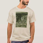 Yellowstone National Park Lower Herfsten Tee Shirt (Voorkant)