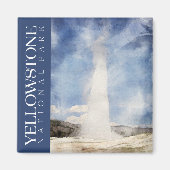 Yellowstone National Park Magnet (Voorkant)