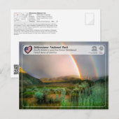Yellowstone National Park - Mammoth Hot Springs Briefkaart (Voorkant / Achterkant)