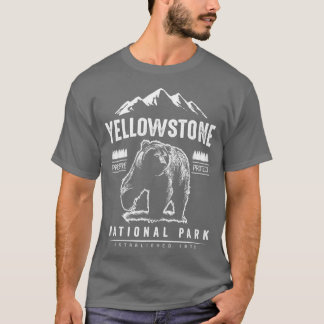 Yellowstone National Park Mannen en vrouwen T-shirt