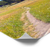 Yellowstone National Park Meadow Trail Poster (Hoek)