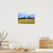 Yellowstone National Park Meadow Trail Poster (Keuken)