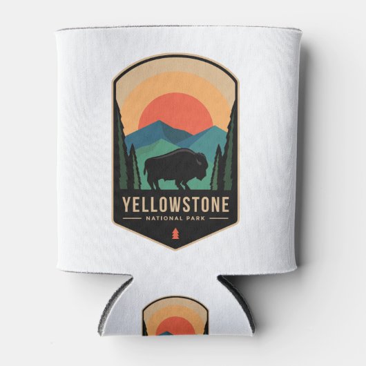 Yellowstone National Park Merchandise Blikjeskoeler (Voorkant)