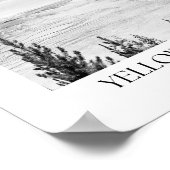 Yellowstone National Park Montana Arch Fotoprint Poster (Hoek)