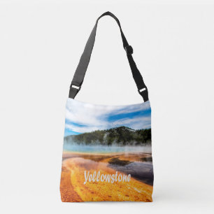 Yellowstone National Park Mountains Natuur Animals Crossbody Tas
