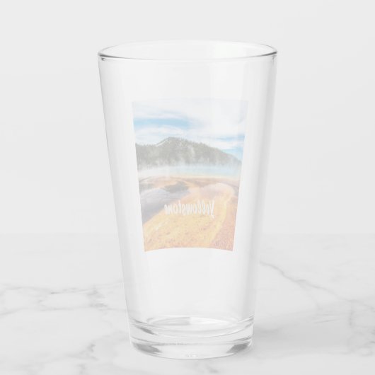 Yellowstone National Park Mountains Natuur Animals Glas (Achterkant)