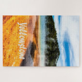 Yellowstone National Park Mountains Natuur Animals Legpuzzel (Horizontaal)