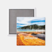 Yellowstone National Park Mountains Natuur Animals Magneet (Voorkant / Achterkant)