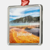 Yellowstone National Park Mountains Natuur Animals Metalen Ornament (Links)