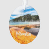 Yellowstone National Park Mountains Natuur Animals Ornament (voorkant)